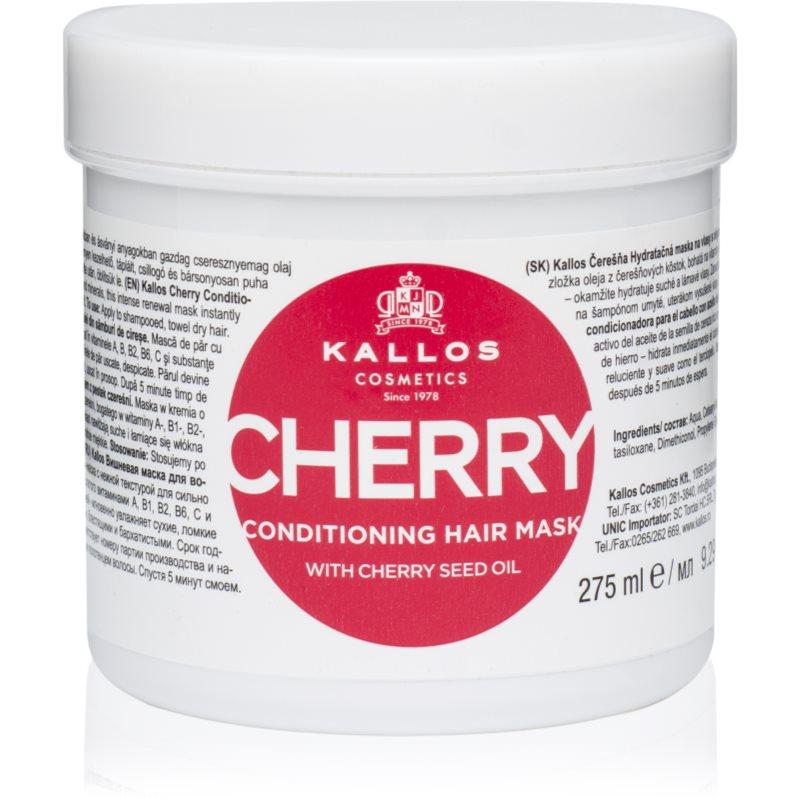 Kallos KJMN Professional Cherry hydratační maska pro poškozené vlasy 275 ml