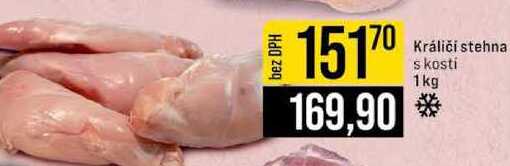 Králičí stehna s kosti 1kg