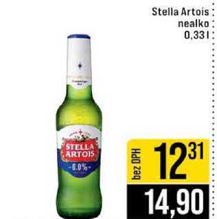 Stella Artois nealko 0,33l
