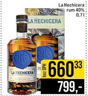  La Hechicera rum 40% 0,7l