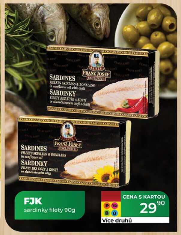 FJK sardinky filety 90g 