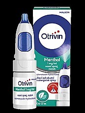 Otrivin Menthol 1 mg/ml nosní sprej, roztok 10 ml