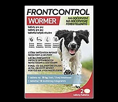 FRONTCONTROL® Wormer tablety pro psy (10 kg) 2 tablety