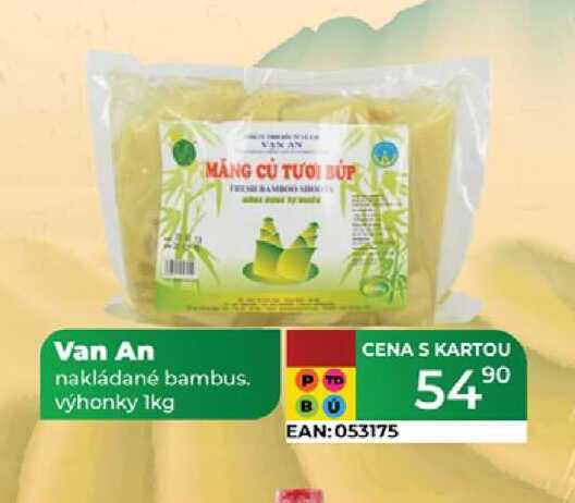 Van An nakládané bambus. výhonky 1kg  