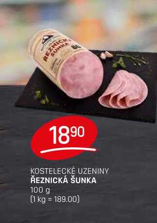 ŘEZNICKÁ ŠUNKA 100g