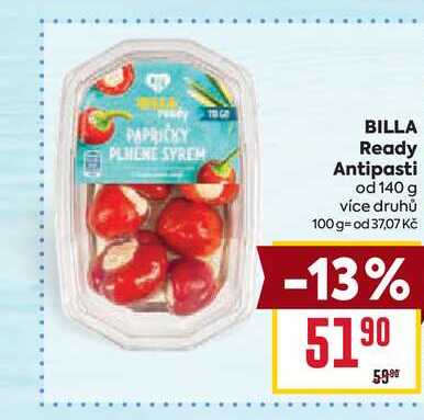 BILLA Ready Antipasti od 140g