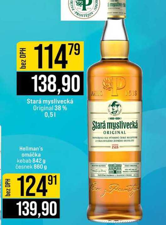 Stará myslivecká Original 38% 0,5l