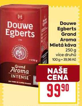 Douwe Egberts Grand Aroma Mletá káva 250g
