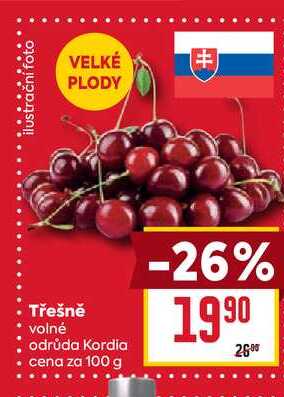 Třešně volné 100g