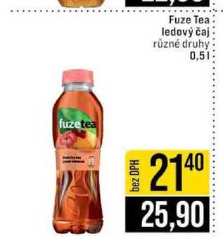 Fuze Tea ledový čaj různé druhy 0,5l