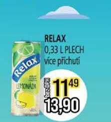 Relax vice příchutí 0,33l