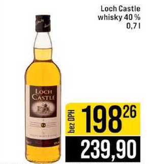 Loch Castle whisky 40% 0,7l