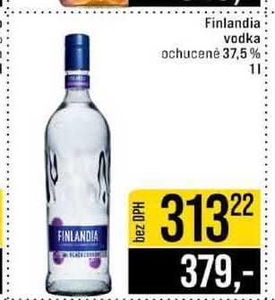 Finlandia vodka ochucené 37,5% 1l v akci