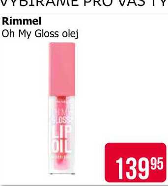 Rimmel Oh My Gloss olej 