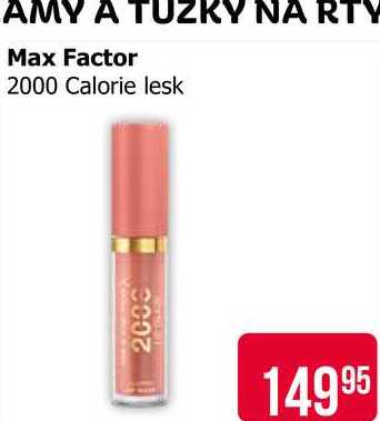 Max Factor 2000 Calorie lesk 