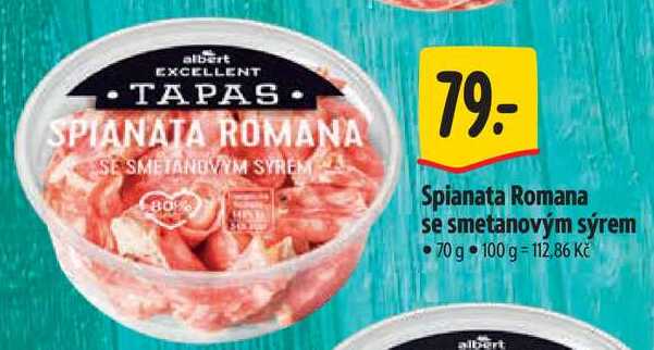 Spianata Romana se smetanovým sýrem, 70 g