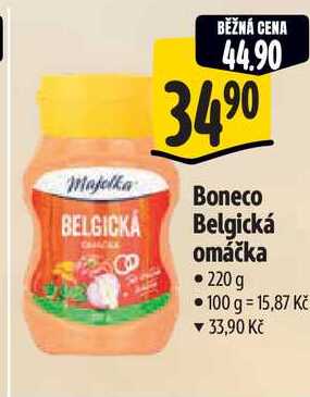 Boneco Belgická omáčka, 220 g