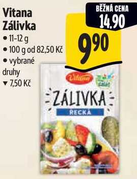 Vitana Zálivka, 11-12 g