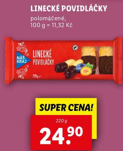 LINECKÉ POVIDLÁČKY, 220 g