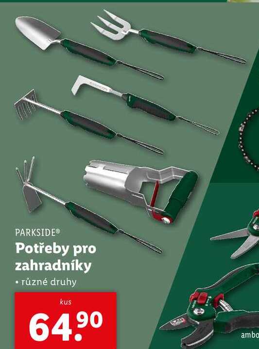 Potřeby pro zahradníky 