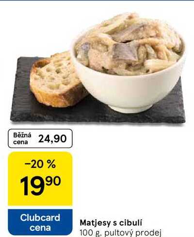 Matjesy s cibulí, 100 g