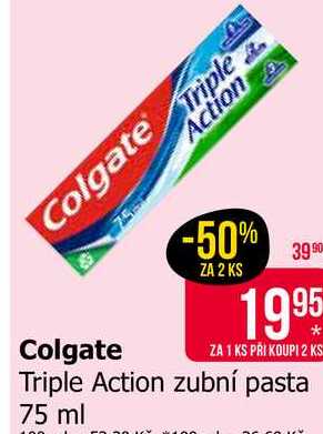 Colgate Triple Action Zubní pasta 75ml