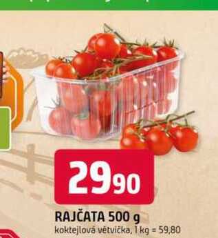 RAJČATA 500 g koktejlová větvička