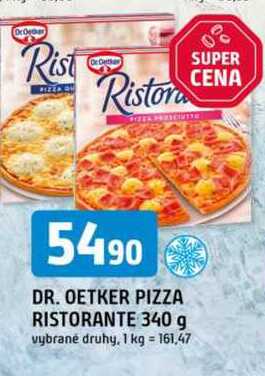 DR. OETKER PIZZA RISTORANTE 340 g