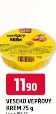 VESEKO VEPŘOVÝ KRÉM 75 g 