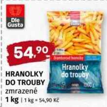 Die Gusta HRANOLKY DO TROUBY zmrazené 1 kg 