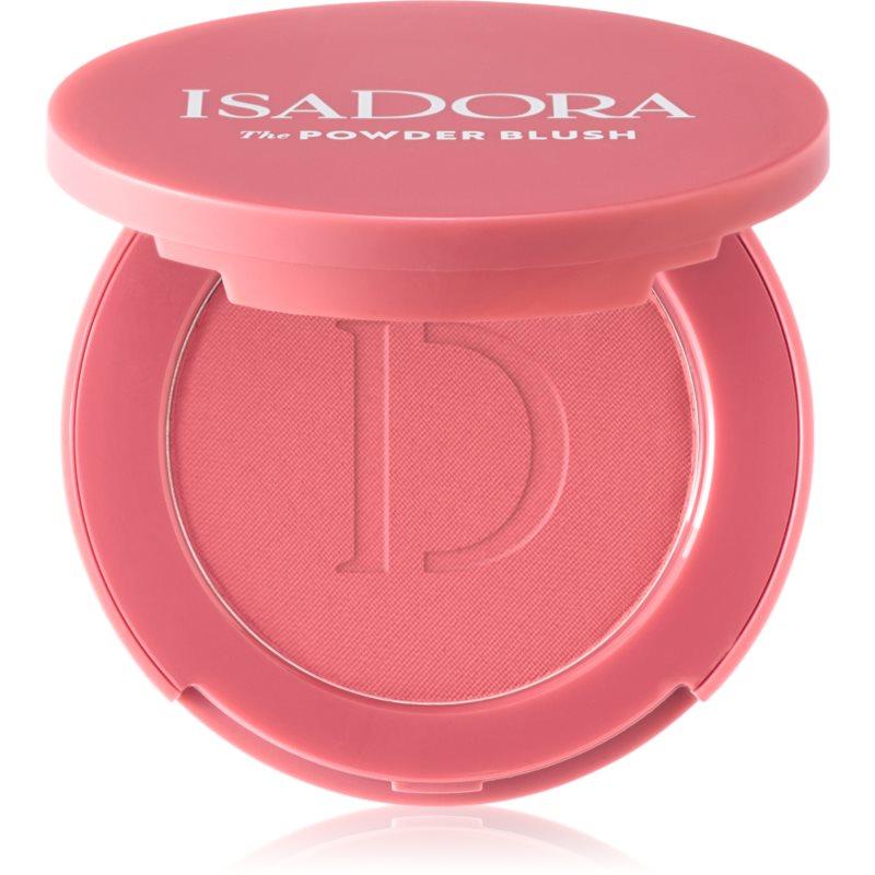 IsaDora The Powder Blush pudrová tvářenka odstín 09 Coral Pink 4.5 g