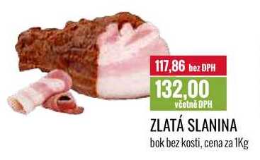 ZLATÁ SLANINA cena za 1kg 