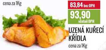 UZENÁ KUŘECÍ KŘÍDLA cena za 1Kg 