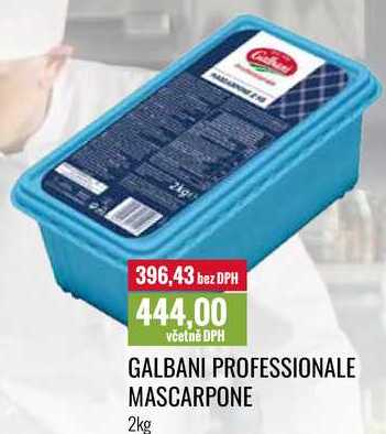 GALBANI PROFESSIONALE MASCARPONE 2kg 