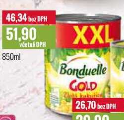 Bonduelle GOLD 850ml