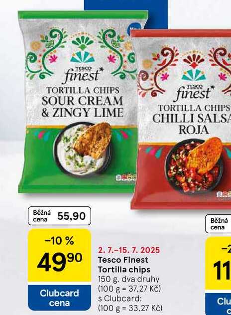 Tesco Finest Tortilla chips, 150 g