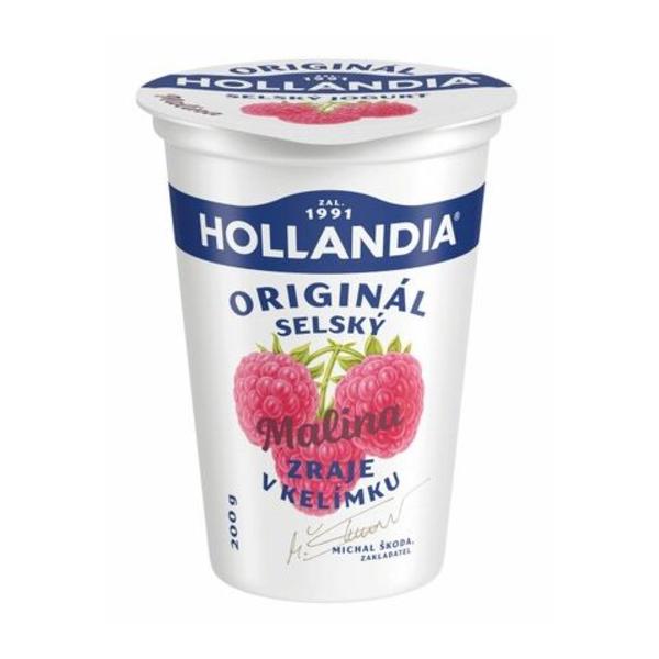 Hollandia Selský jogurt malina
