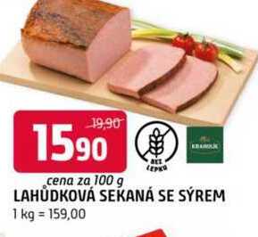 Lahůdková sekaná se sýrem 100g