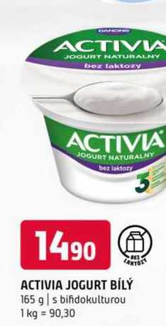 Activia Bílá 165g