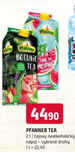 Pfanner Ice tea 2l vybrané druhy