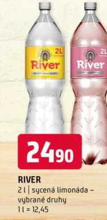 River 2l sycená limonáda vybrané druhy 