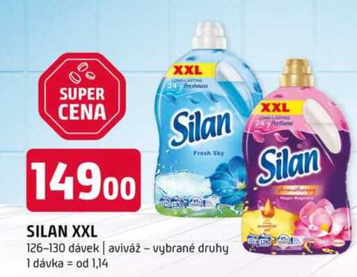 Silan xxl dávek aviváž vybrané druhy