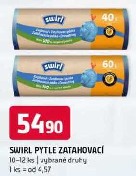 Swirl pytle zatahovací 10-12 ks vybrané druhy