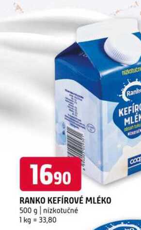 Ranko kefírové mléko 500 g nizkotučné