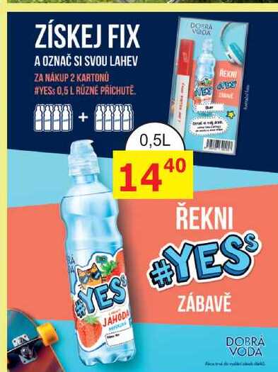 Dobrá Voda Yess 0,5l