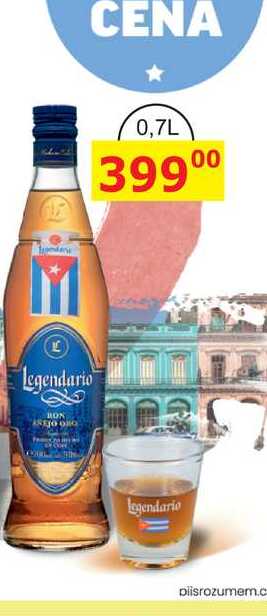 Legendario Aňejo Oro 0,7l 38%