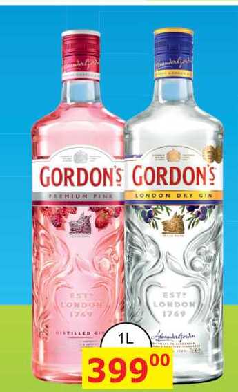Gordon's London Dry Gin 1l