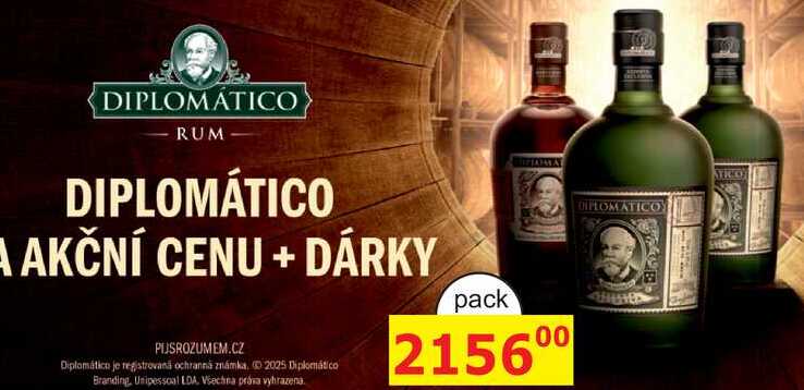 DIPLOMATICO RUM pack