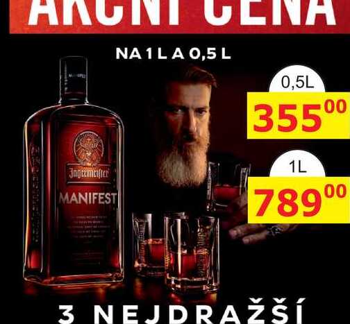 Jagermeister MANIFEST 1l