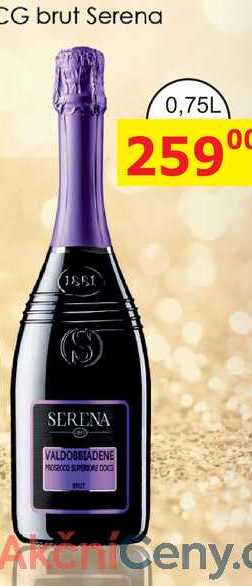 Serena 1881 VALDOBBIADENE PROSECCO DOC 0,75L 
